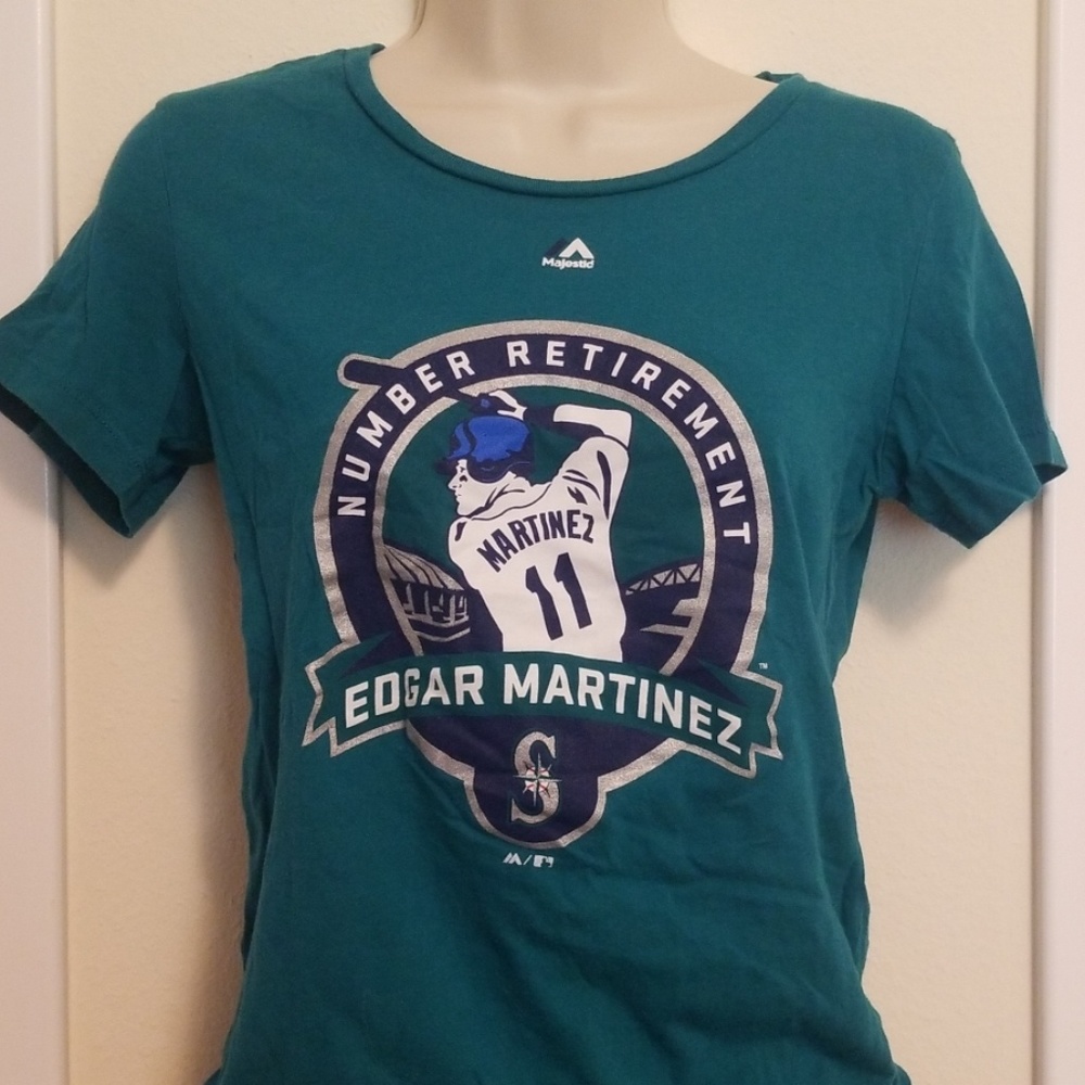 Mariners Edgar Martinez Green T-shirt
